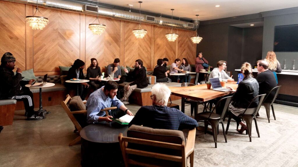 Urbana Geary's lounge. (Courtesy Urbana)