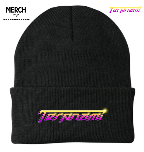 Limited-edition embroidered Terpnami beanie. Pre-order now for pickup at the SF Terpnami Seed Show (Dec. 6–7, 2025). No shipping.