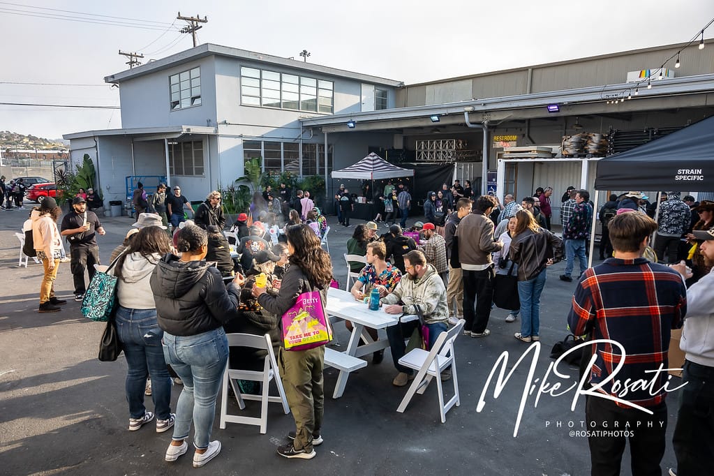 A SF Hash Week gathering. (Photo by Mike Rosati)