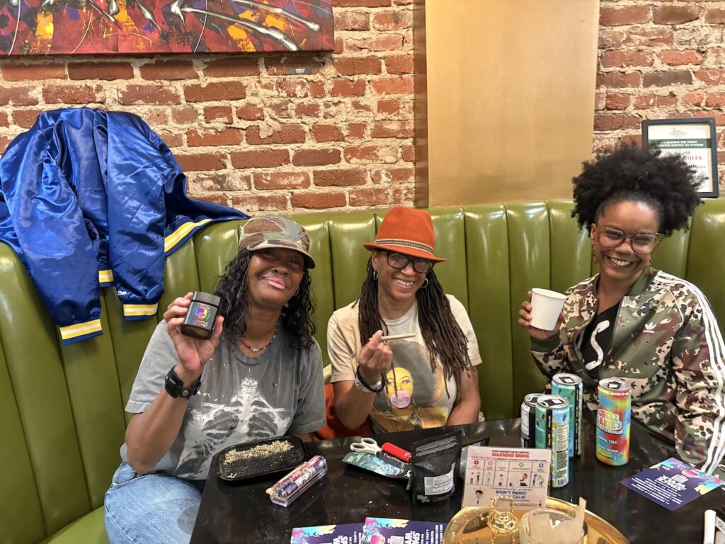 Fans at Moe Greens during SF Space Walk 2026. (David Downs Presents)
