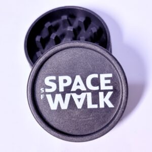 Durable, eco-friendly hemp grinder by SF Space Walk. 2-piece black design with custom logo. Perfect for herbs. Just $11.99—limited stock.